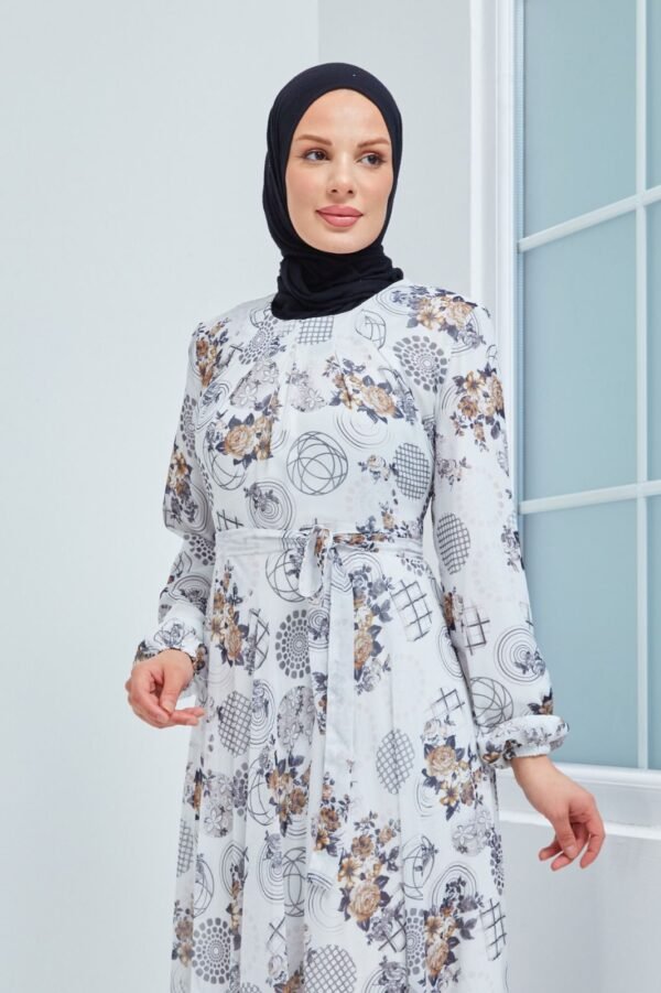 Grey Floral Pattern 1 Grey Floral Pattern